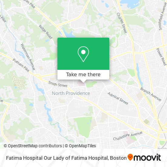 Mapa de Fatima Hospital Our Lady of Fatima Hospital