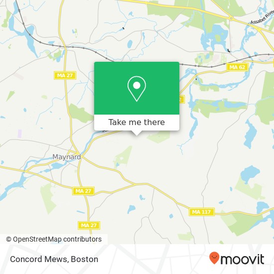 Mapa de Concord Mews
