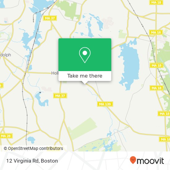 12 Virginia Rd map