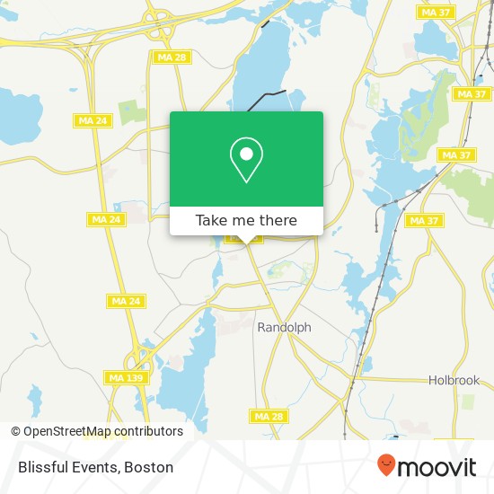 Mapa de Blissful Events