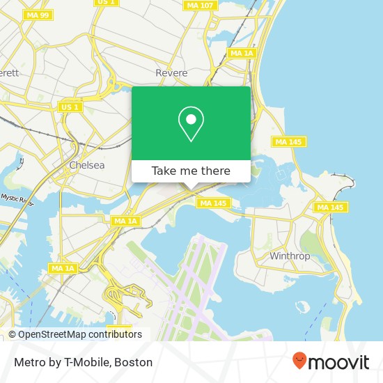 Metro by T-Mobile map