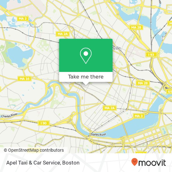 Apel Taxi & Car Service map