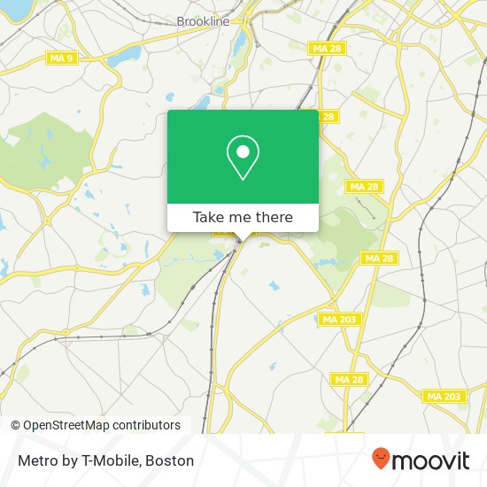 Mapa de Metro by T-Mobile