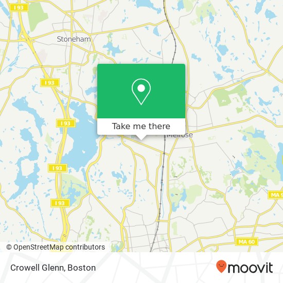 Crowell Glenn map