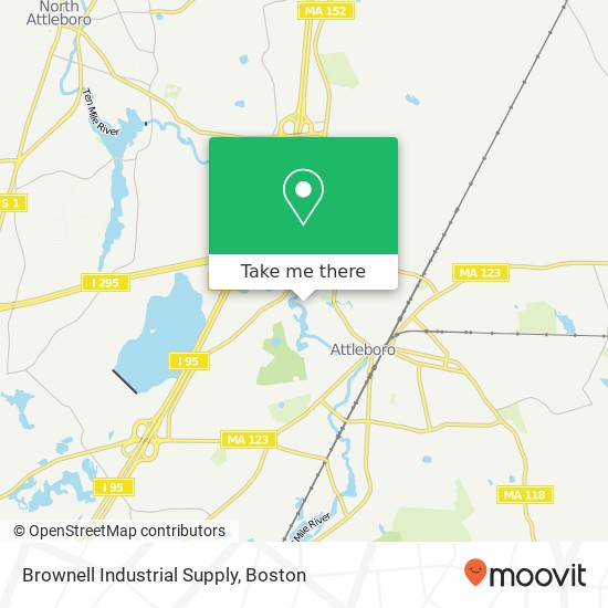 Brownell Industrial Supply map