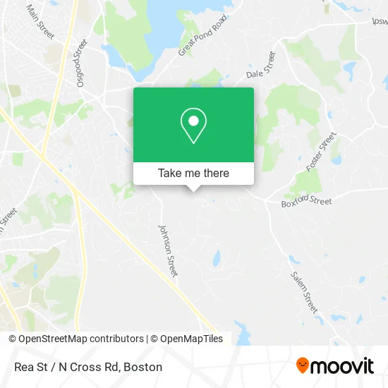 Rea St / N Cross Rd map