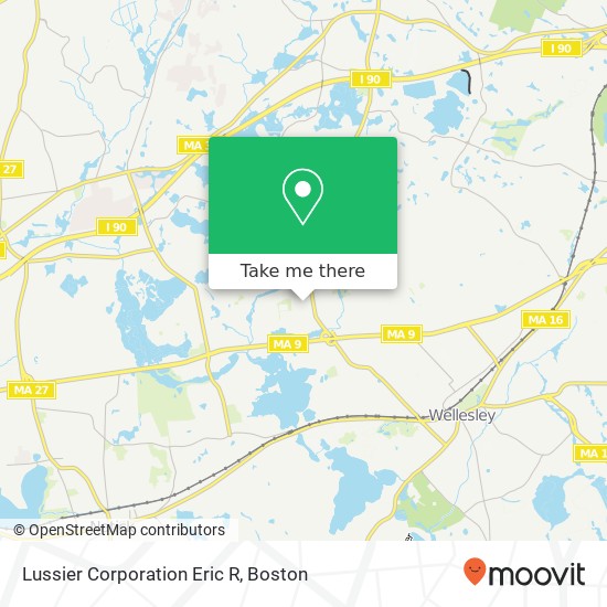 Mapa de Lussier Corporation Eric R