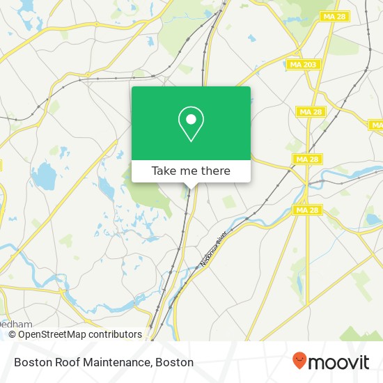 Mapa de Boston Roof Maintenance