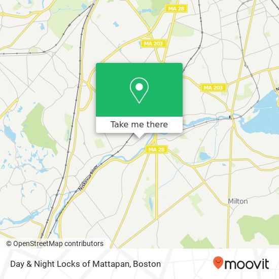 Mapa de Day & Night Locks of Mattapan