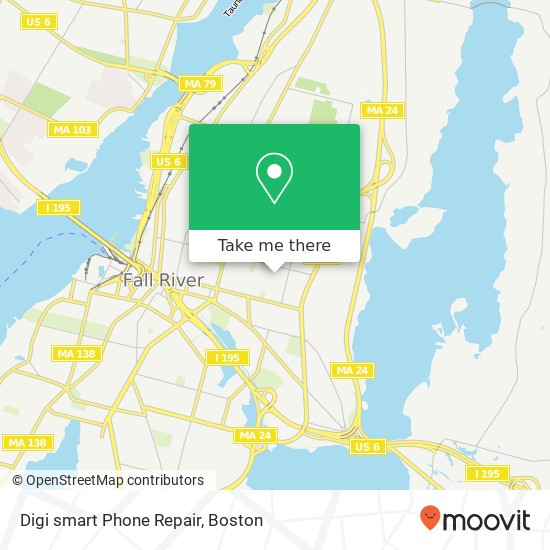 Digi smart Phone Repair map