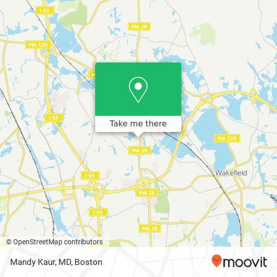 Mapa de Mandy Kaur, MD