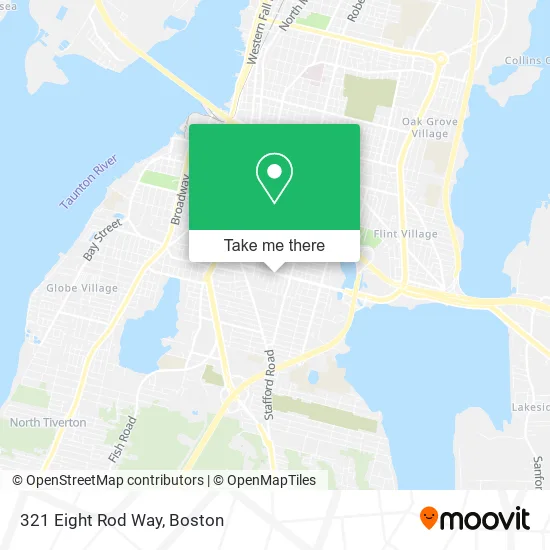 321 Eight Rod Way map