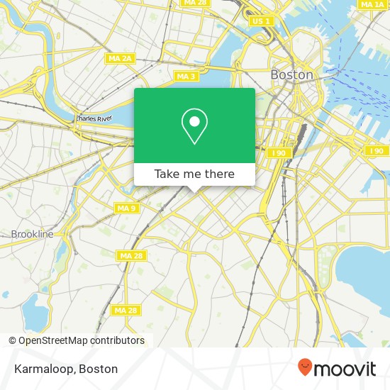 Karmaloop map