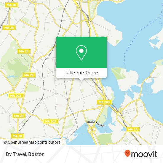 Mapa de Dv Travel
