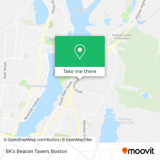 BK's Beacon Tavern map