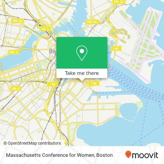 Mapa de Massachusetts Conference for Women