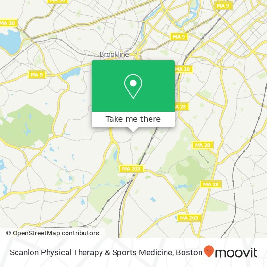 Scanlon Physical Therapy & Sports Medicine map