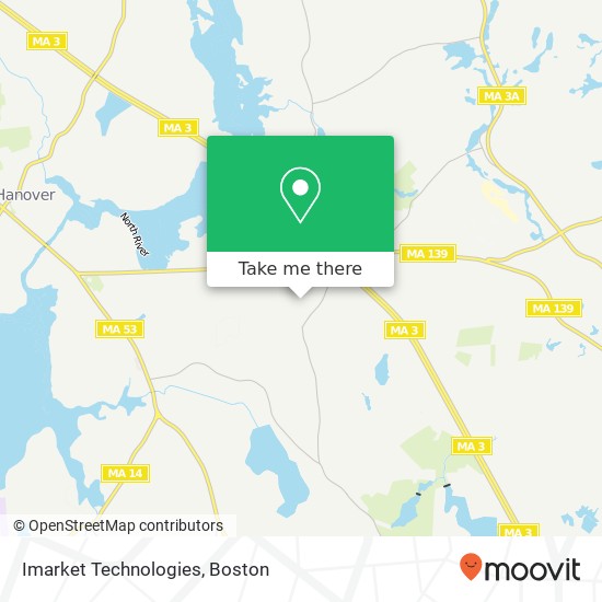 Mapa de Imarket Technologies