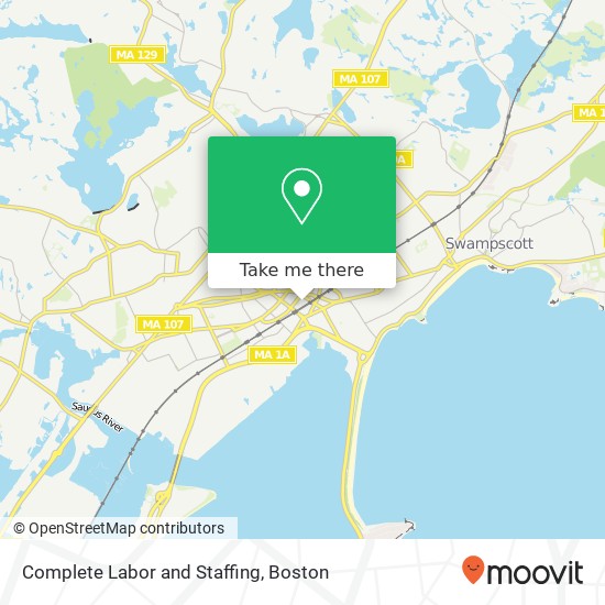 Complete Labor and Staffing map