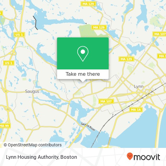 Lynn Housing Authority map