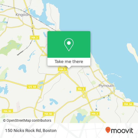 150 Nicks Rock Rd map