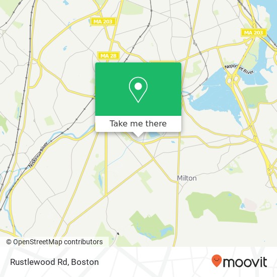 Mapa de Rustlewood Rd