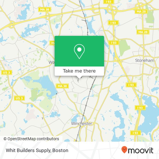 Whit Builders Supply map