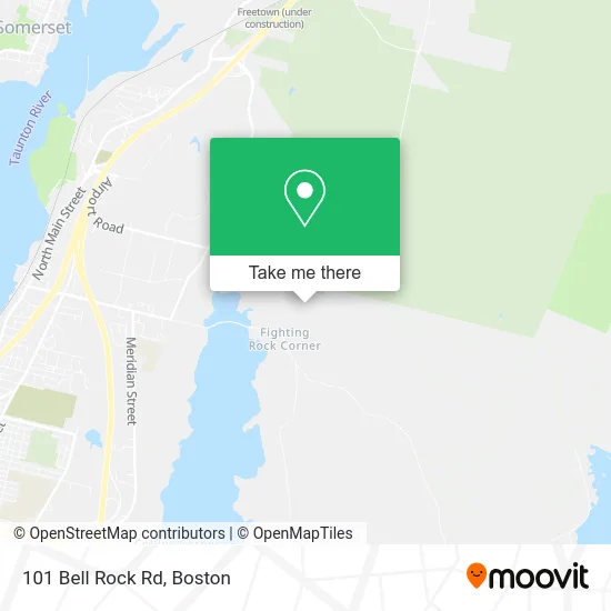 101 Bell Rock Rd map