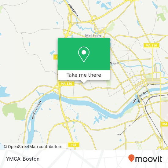 YMCA map