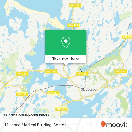 Mapa de Millpond Medical Building