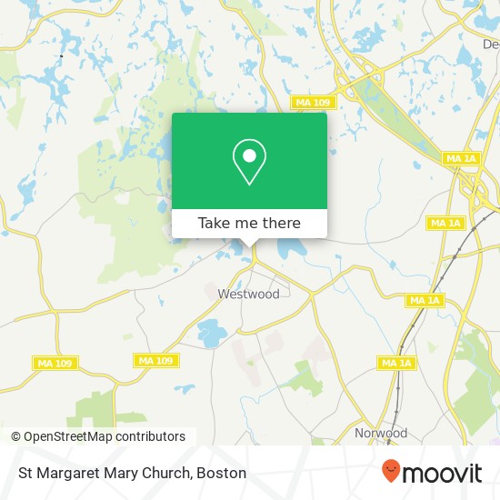 Mapa de St Margaret Mary Church