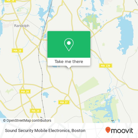 Sound Security Mobile Electronics map