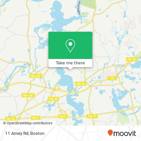 11 Amey Rd map