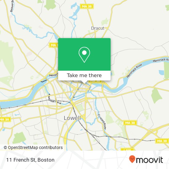 Mapa de 11 French St