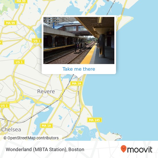 Mapa de Wonderland (MBTA Station)