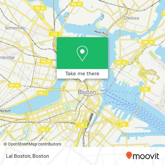 Lal Boston map