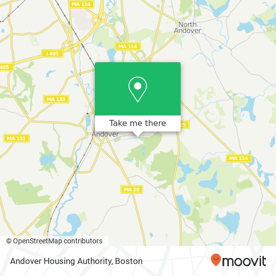 Andover Housing Authority map