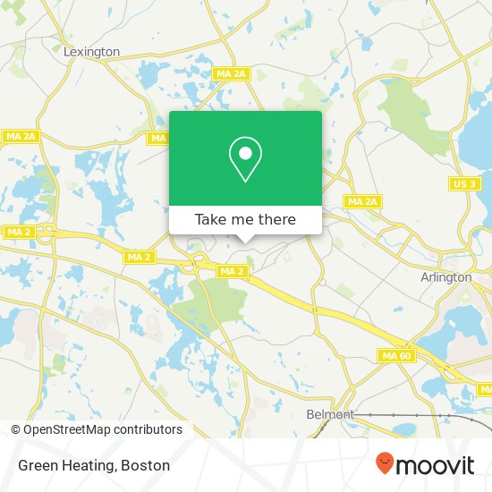 Green Heating map