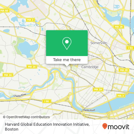 Mapa de Harvard Global Education Innovation Initiative