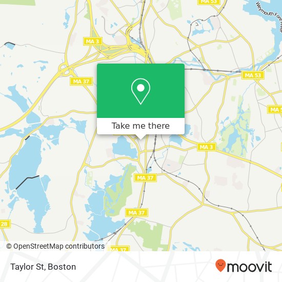 Mapa de Taylor St
