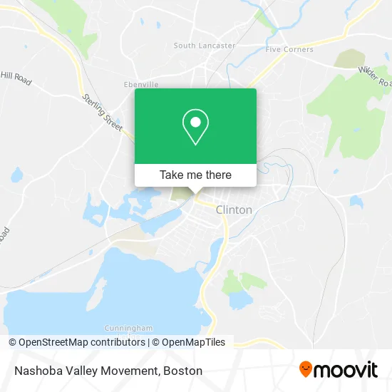 Nashoba Valley Movement map