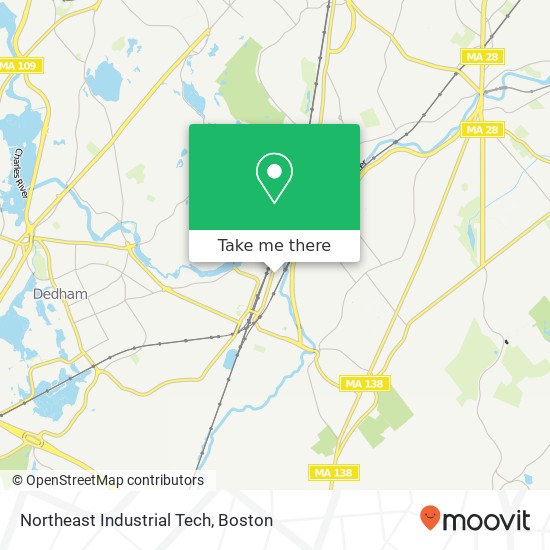 Mapa de Northeast Industrial Tech