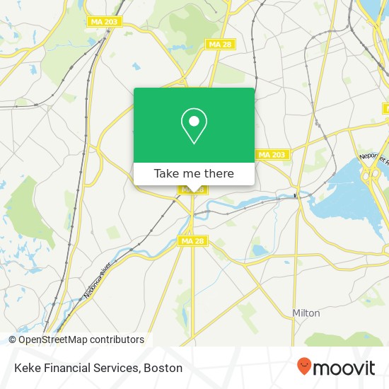 Mapa de Keke Financial Services