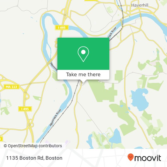 Mapa de 1135 Boston Rd