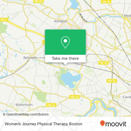 Mapa de Women's Journey Physical Therapy