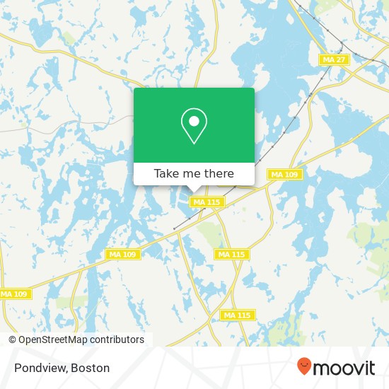 Mapa de Pondview