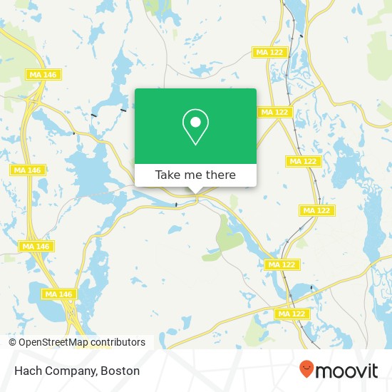 Hach Company map