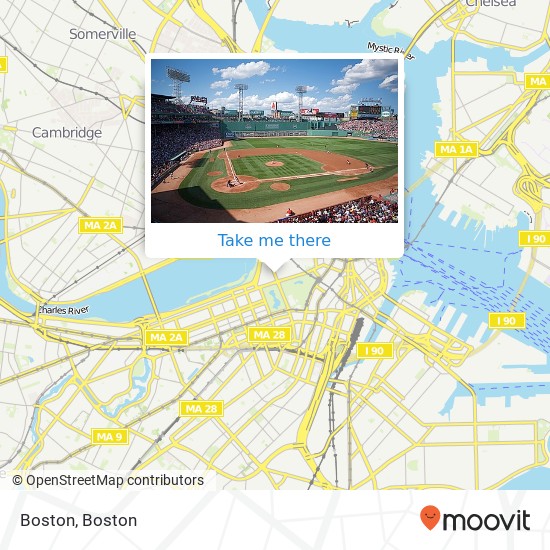 Mapa de Boston