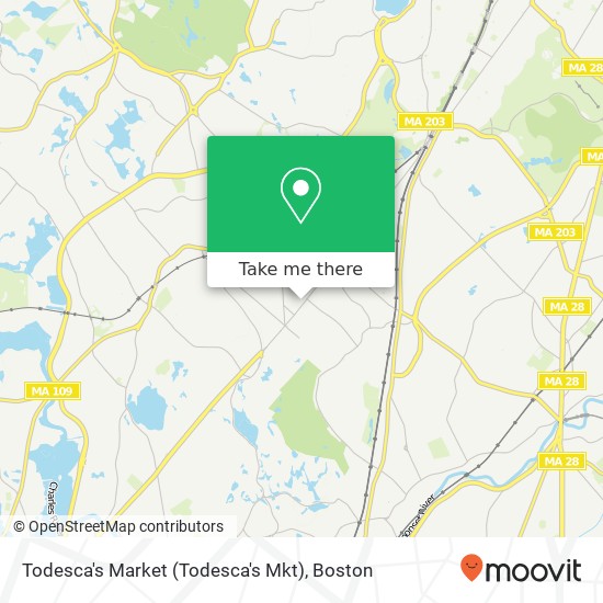Mapa de Todesca's Market (Todesca's Mkt)