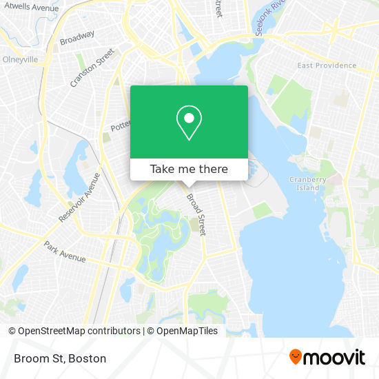 Broom St map